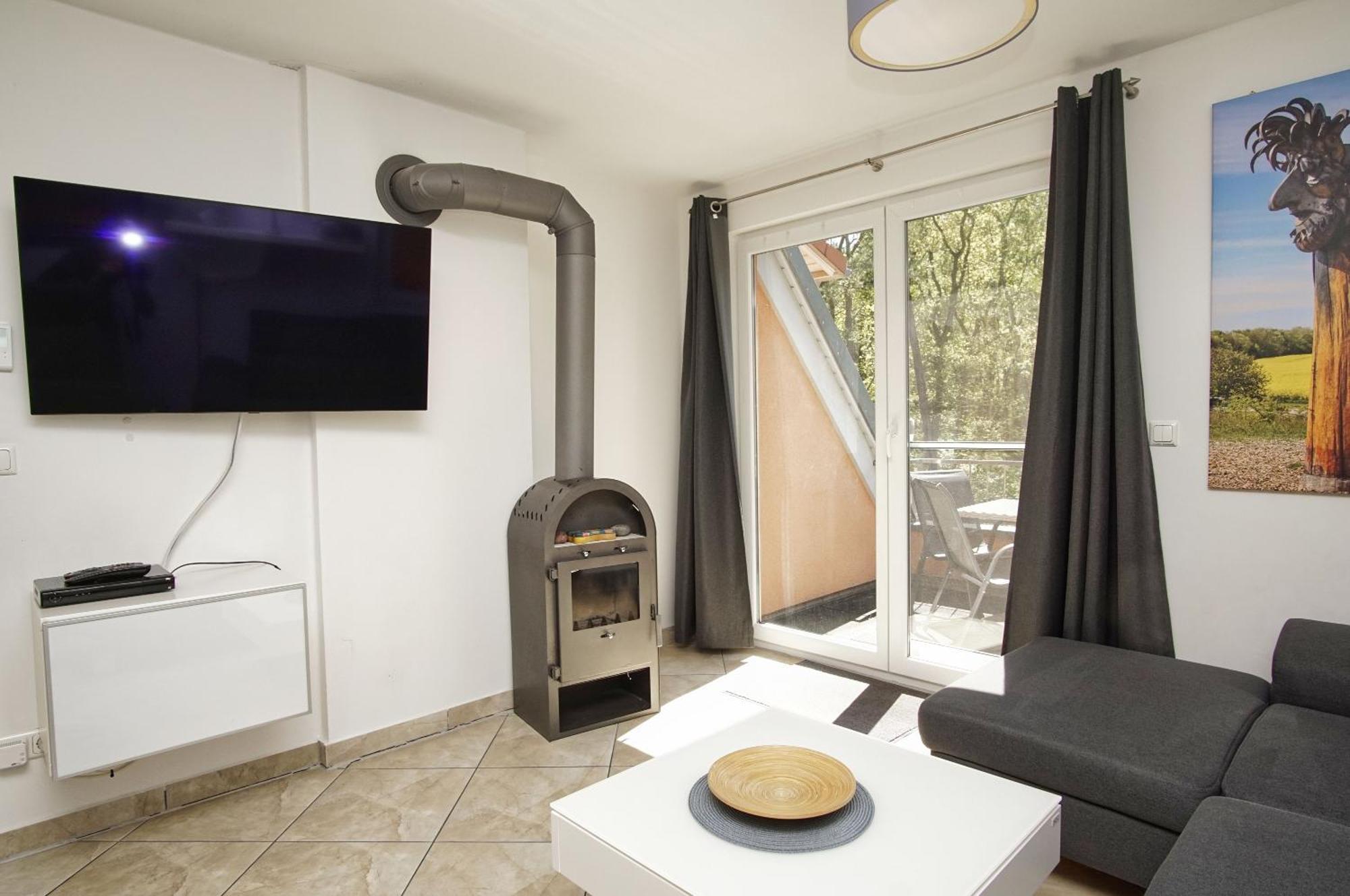Moderne Fewo Nr 4 Mit Balkon, Sauna Im Haus, Garten - Ferienwohnungen Am Wald Klein Gelm エクステリア 写真